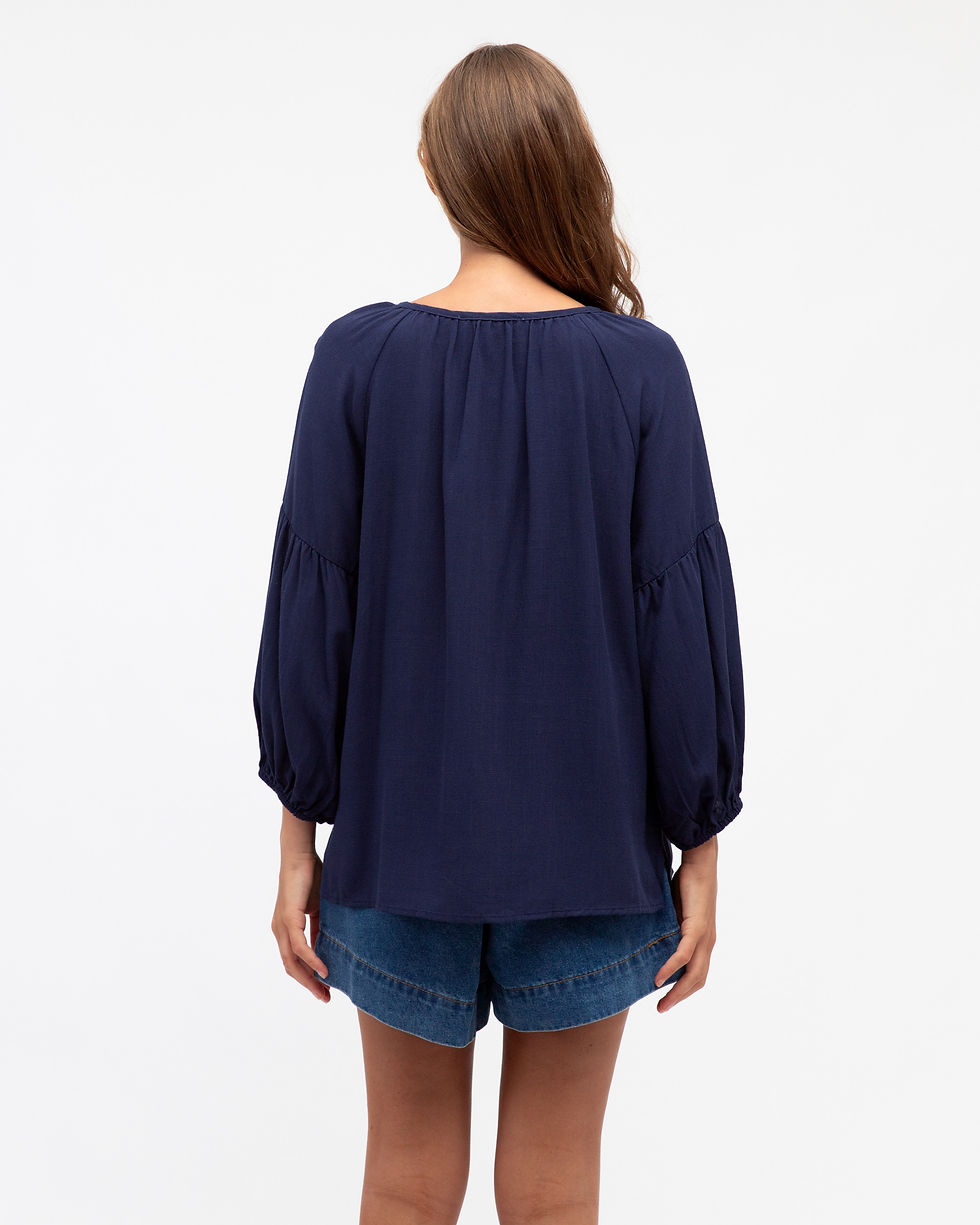 Thumbnail: LABEL OF LOVE / AMY EMBROIDERED TOP / LOL2247