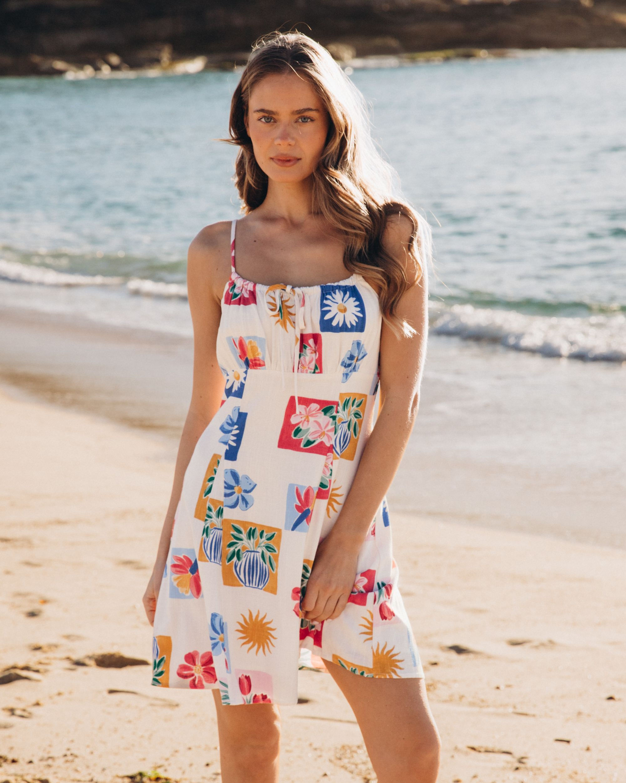 LINEN LUX / BELLE DRESS / VVNE11302