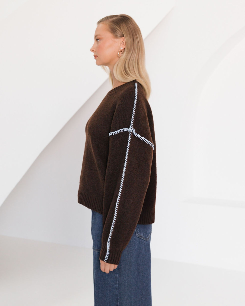 Thumbnail: PAPER HEART / SHARON KNIT JUMPER / PH13398
