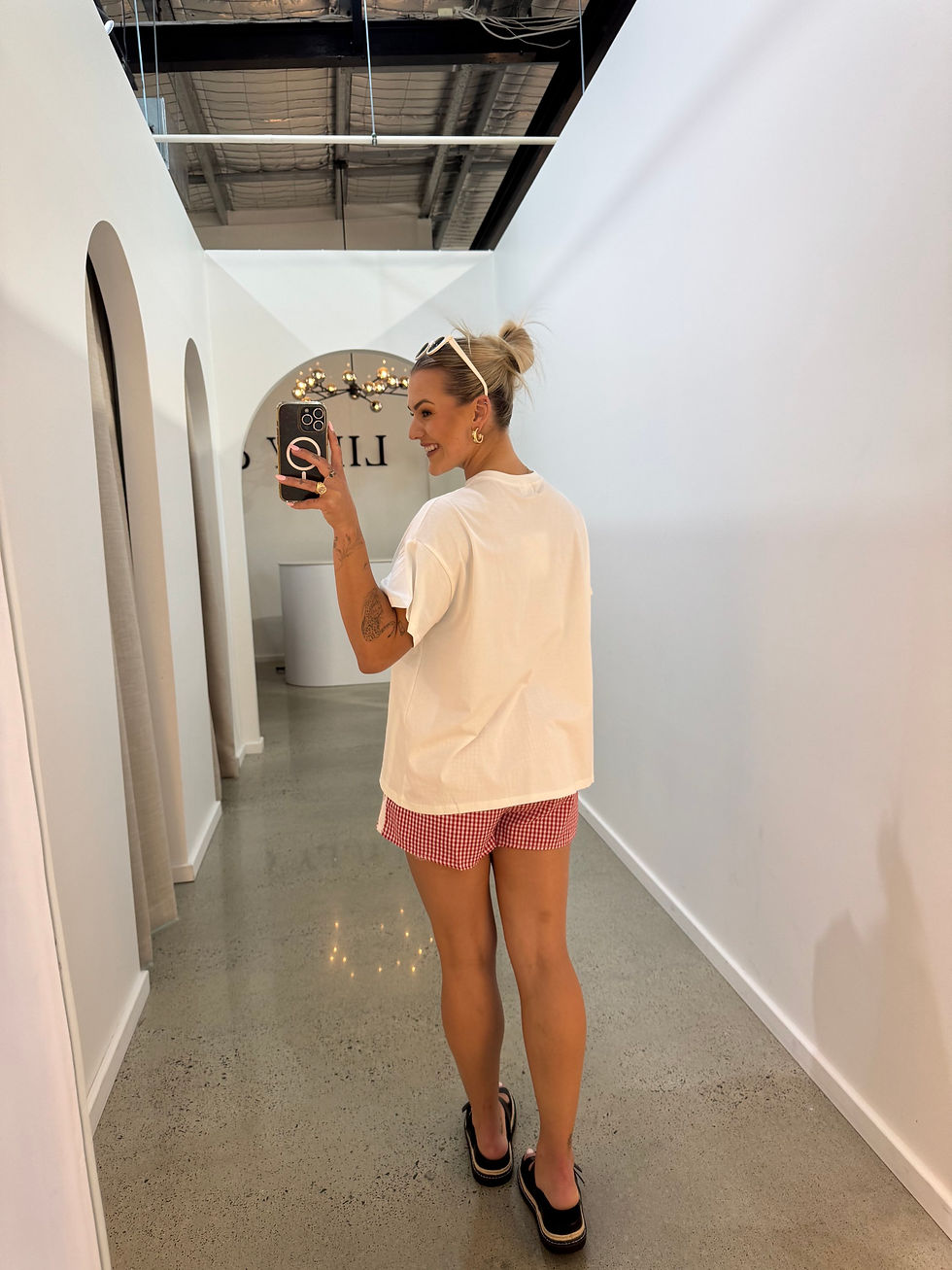 Thumbnail: BY FRANKIE / BLAME IT ON THE MARGS RACER SHORTS / 413-1