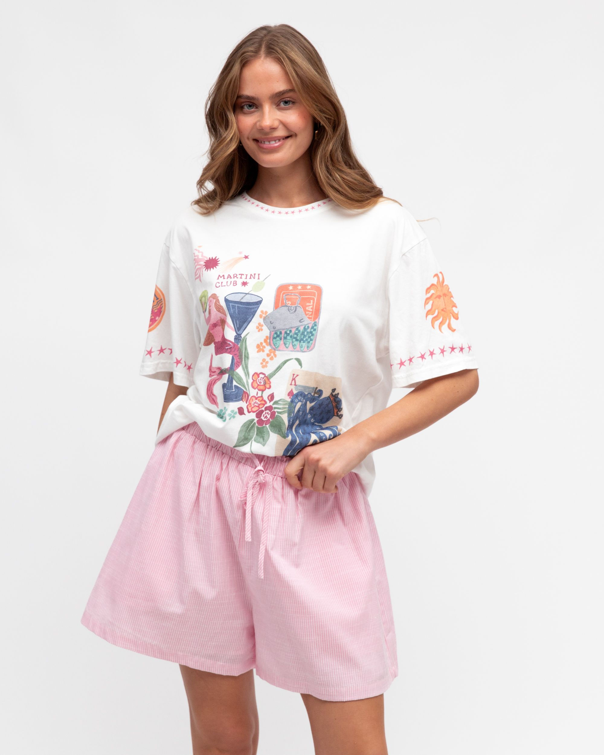 LABEL OF LOVE / MARINA SHORTS / PINK / LOL70563