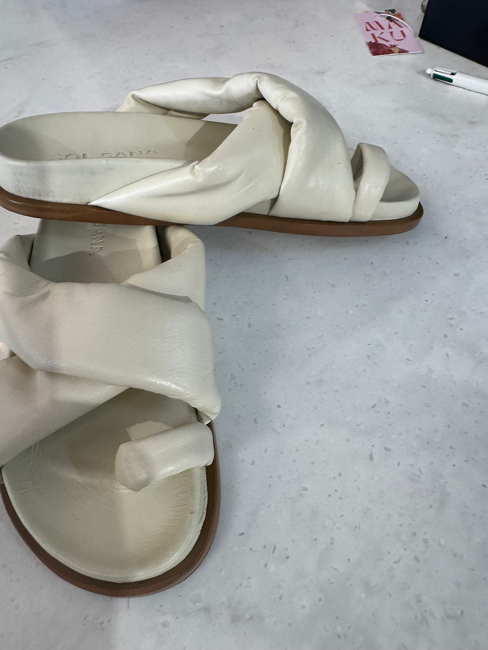 Thumbnail: SOL SANA / ELBA FOOTBED / OFF WHITE 