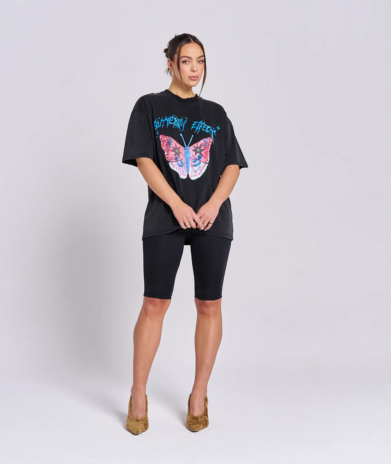 MAKU / BUTTERFLY EFFECT / ACID WASH TEE