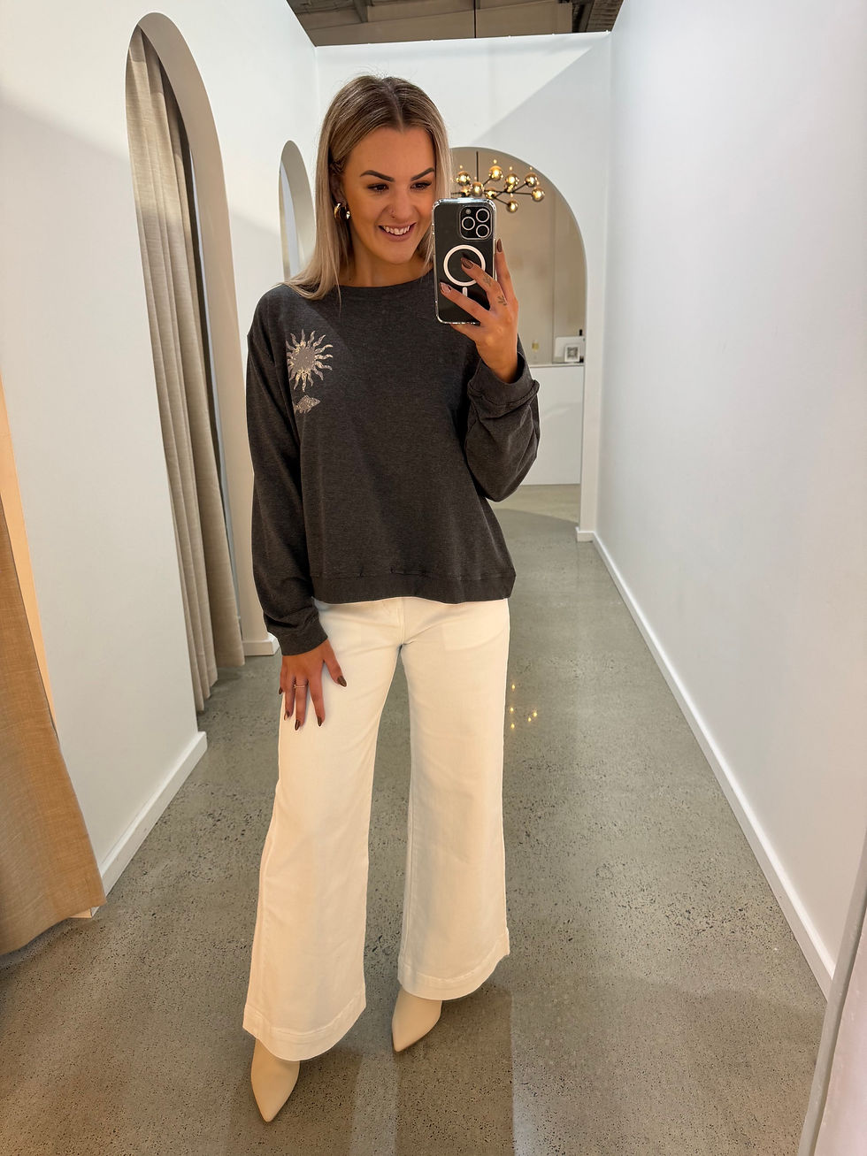 Thumbnail: LABEL OF LOVE / MERMAID MIRAGE JUMPER / GREY / LOLE70641