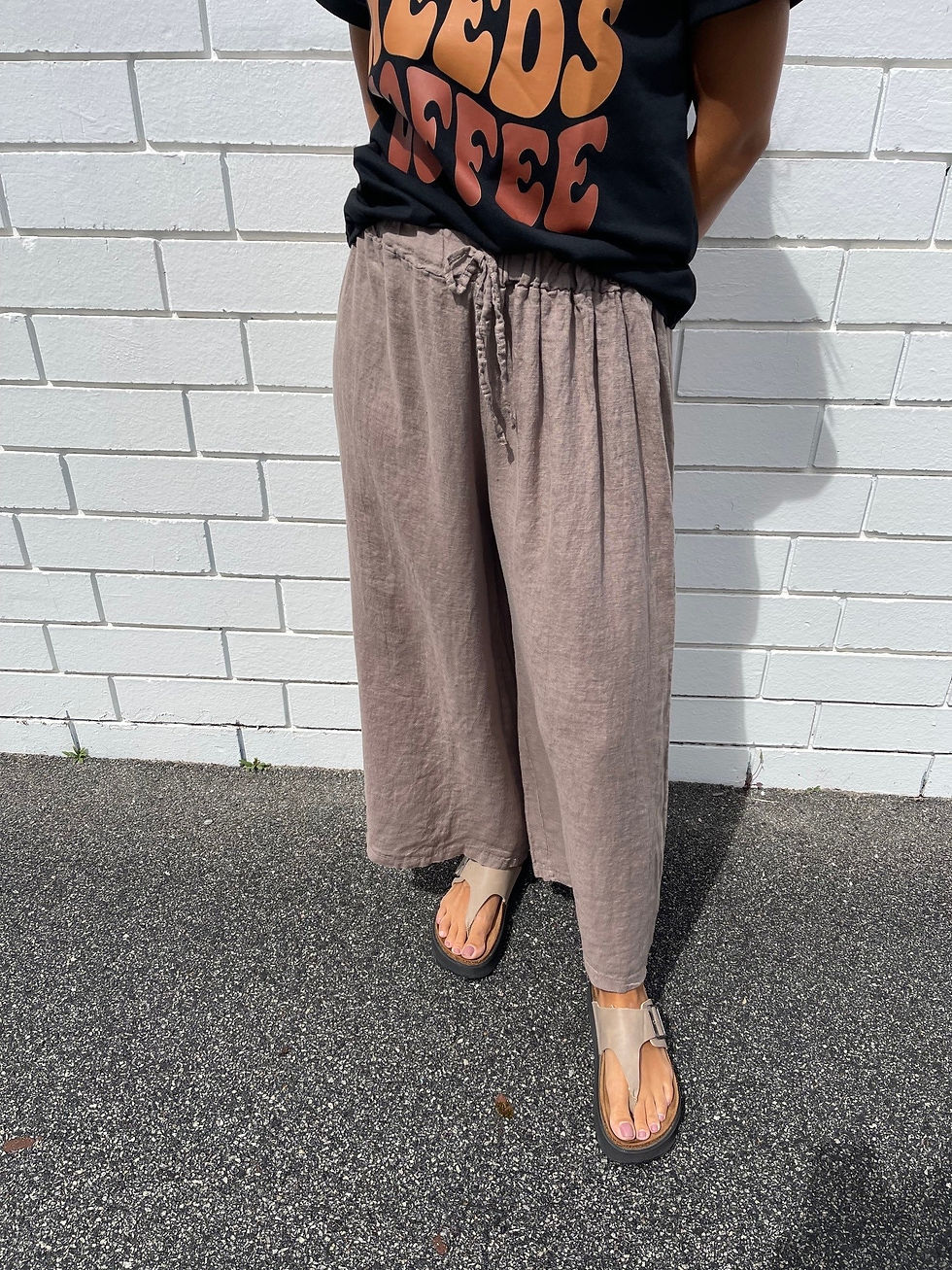 DI MODA / FAWN LINEN PANTS / 1031