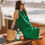 Thumbnail: PAPER HEART / FIJI KNIT DRESS / EMERALD / PH12833