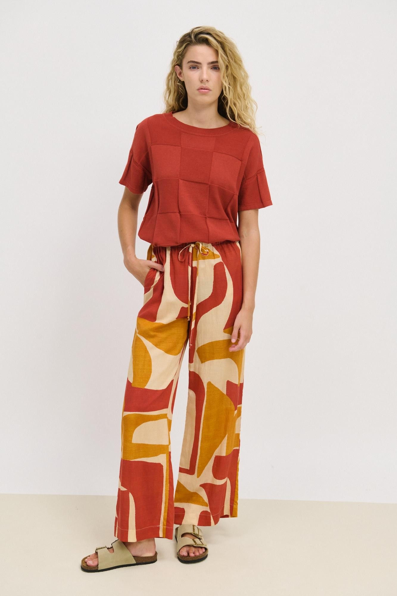 LITTLE LIES / LUNA KNIT TEE / K24060703