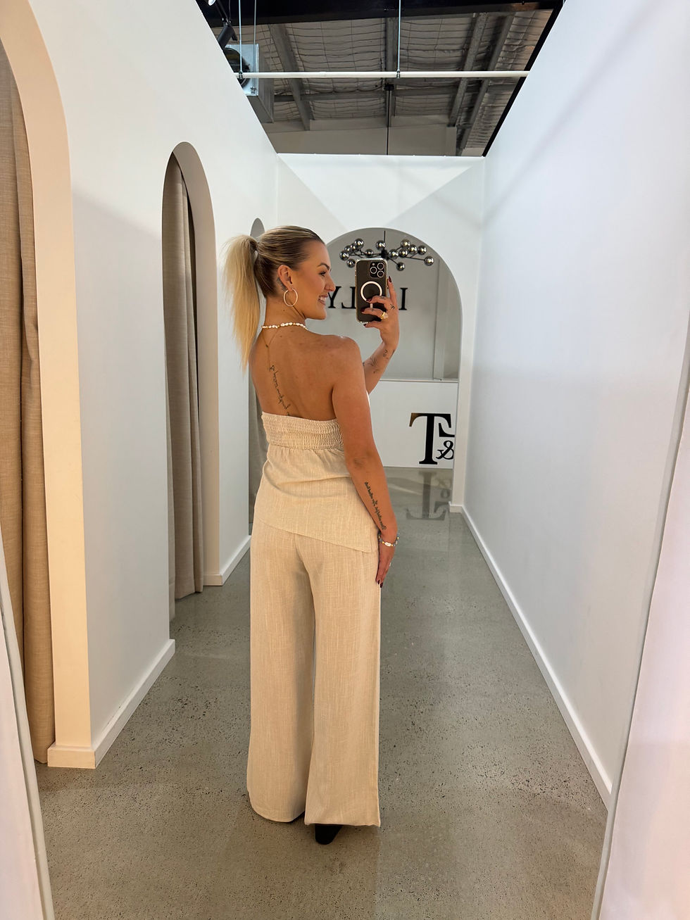 Thumbnail: BY FRANKIE / OATMEAL PANTS / 543-1