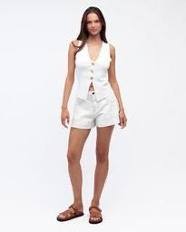 Thumbnail: PAPER HEART / SOLEIL VEST / OFF WHITE  / PH12853