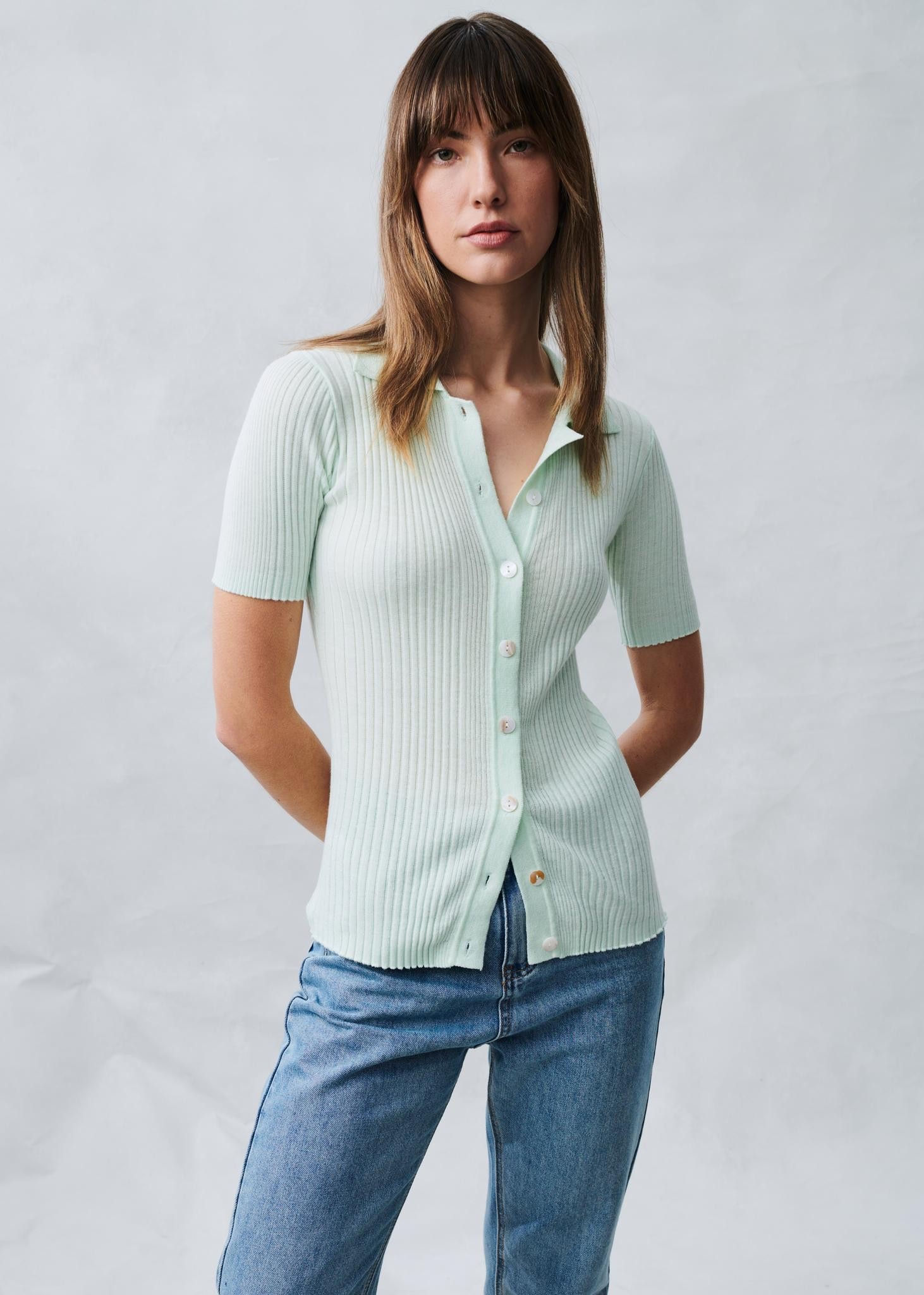 LITTLE LIES / SAM TOP / LIME / S21081501