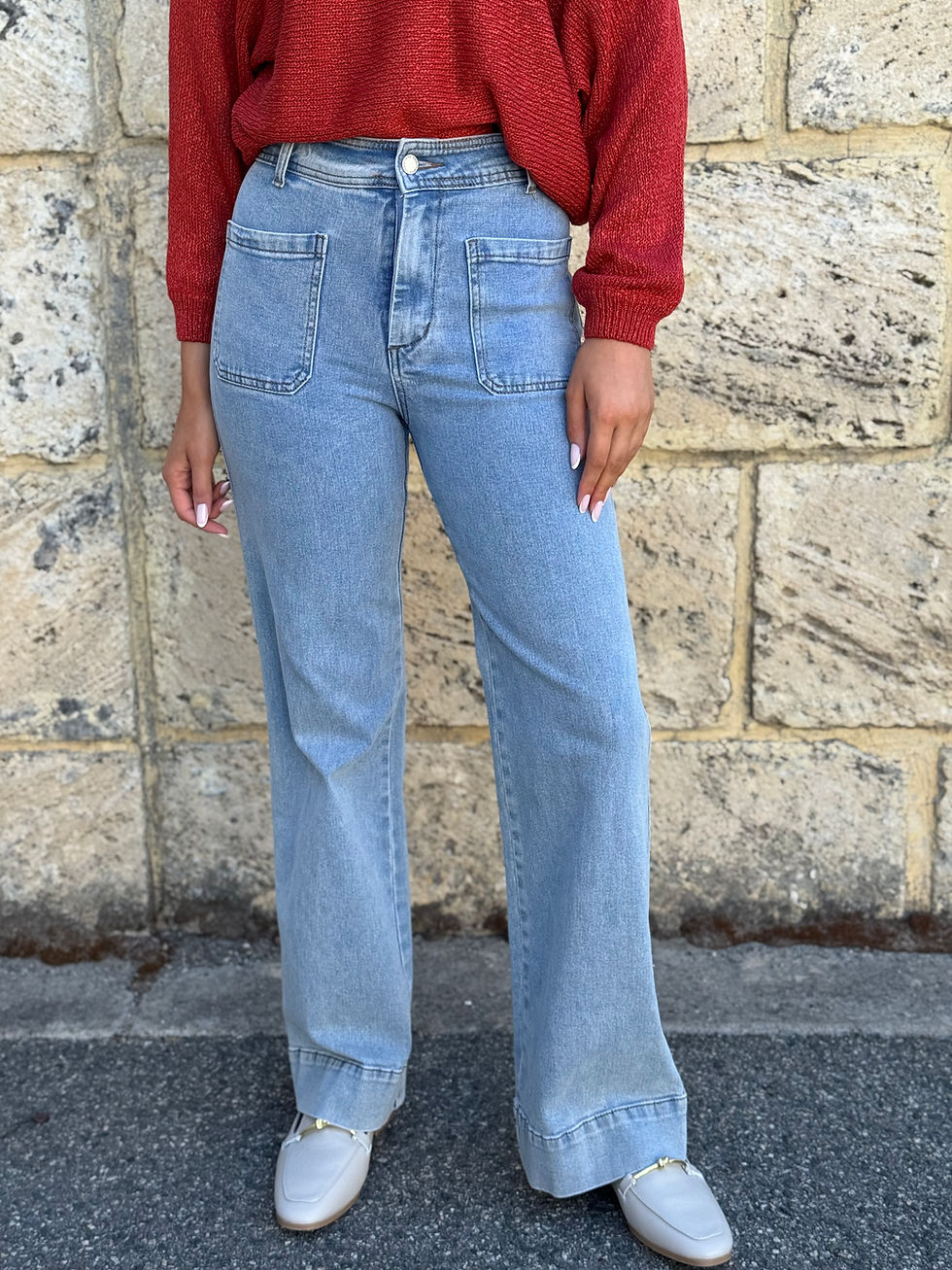 Thumbnail: COUNTRY DENIM / THAT 70s JEAN / LIGHT DENIM / CGJ1622