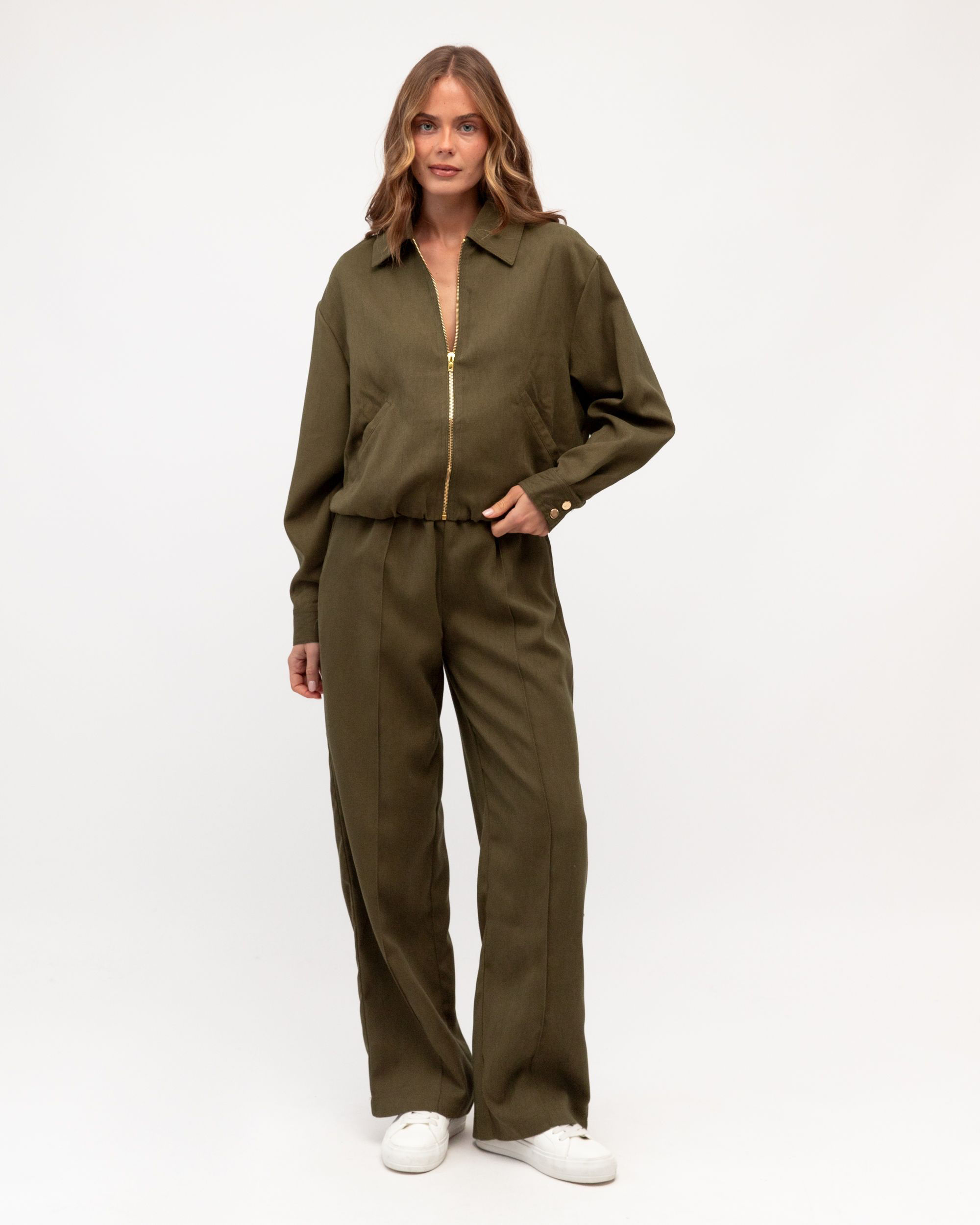 EBBY & I / SKIES JACKET / KHAKI / VV12073