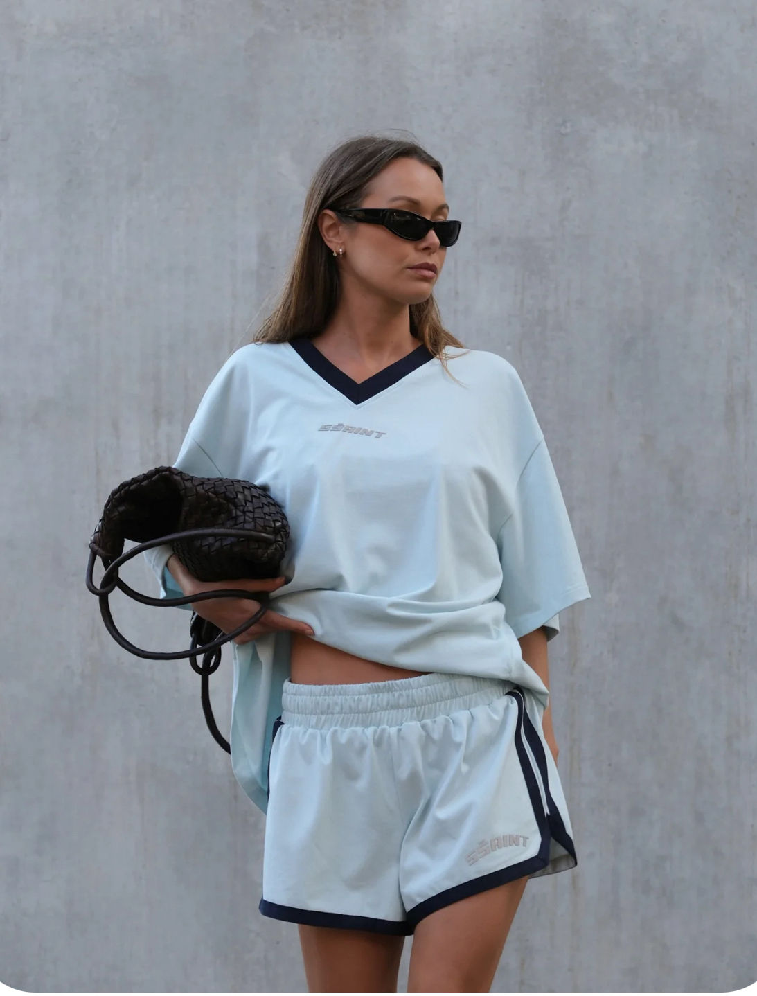 SSAINTS / REFLECTIVE V / SHORTS MINT