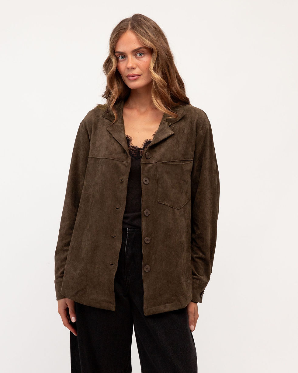 Thumbnail: EBBY & I / SKIES SUEDE JACKET / VV12070