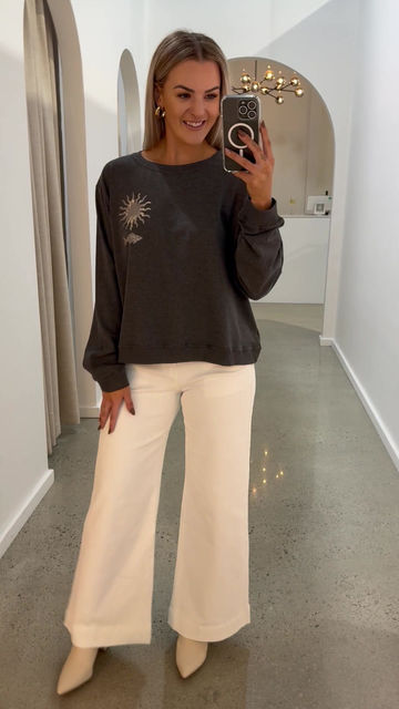 Thumbnail: LABEL OF LOVE / MERMAID MIRAGE JUMPER / GREY / LOLE70641