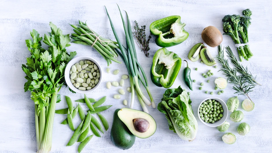 Des plats à base de legumes verts