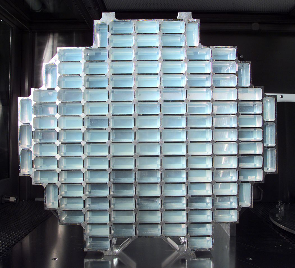 The Stardust spacecraft used aerogel to trap dust particles from space and bring them to Earth to be studied in a pristine condition.