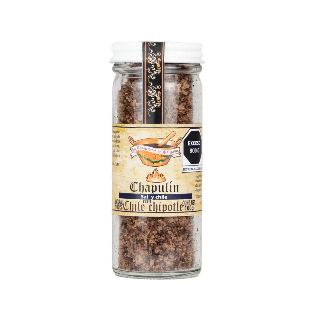Chapulín & Chipotle Salt — Traditional Mexican Seasoning