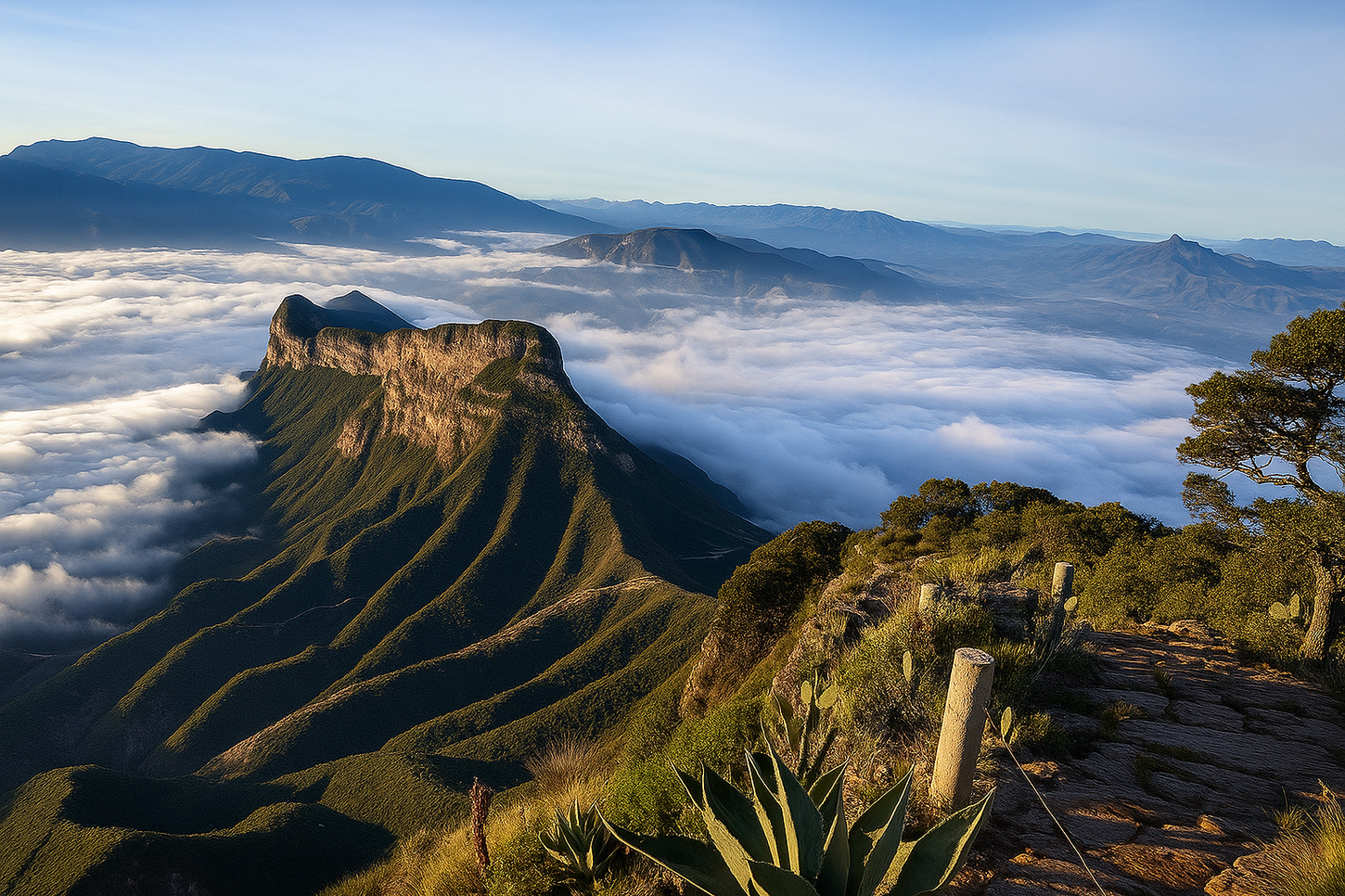 Clouds on the Mountains