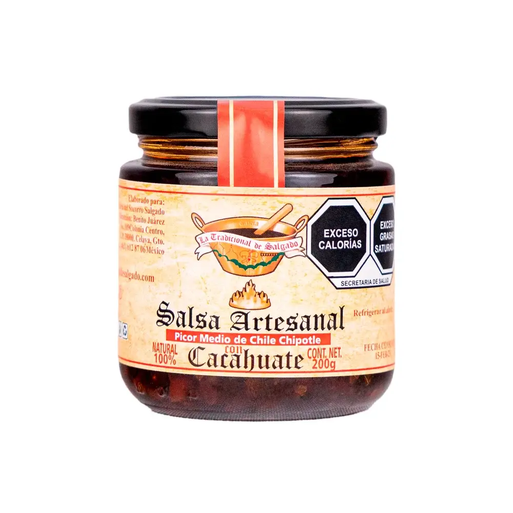 Salsa Botanera Artesana — Mild Guajillo Mexican Sauce
