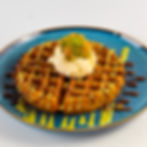 Pistachio Baklava & Nutella Waffles