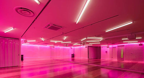 The studio at Gymbox