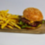 Easy Cheesy Smash Burger with Fries