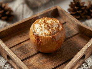 תפוח עץ אפוי עם גבינה