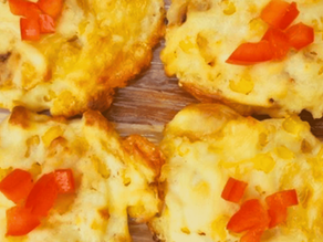 לביבות תירס וגבינה 