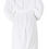Thumbnail: Turkish Terry Cotton Bathrobe Hooded White Free Size