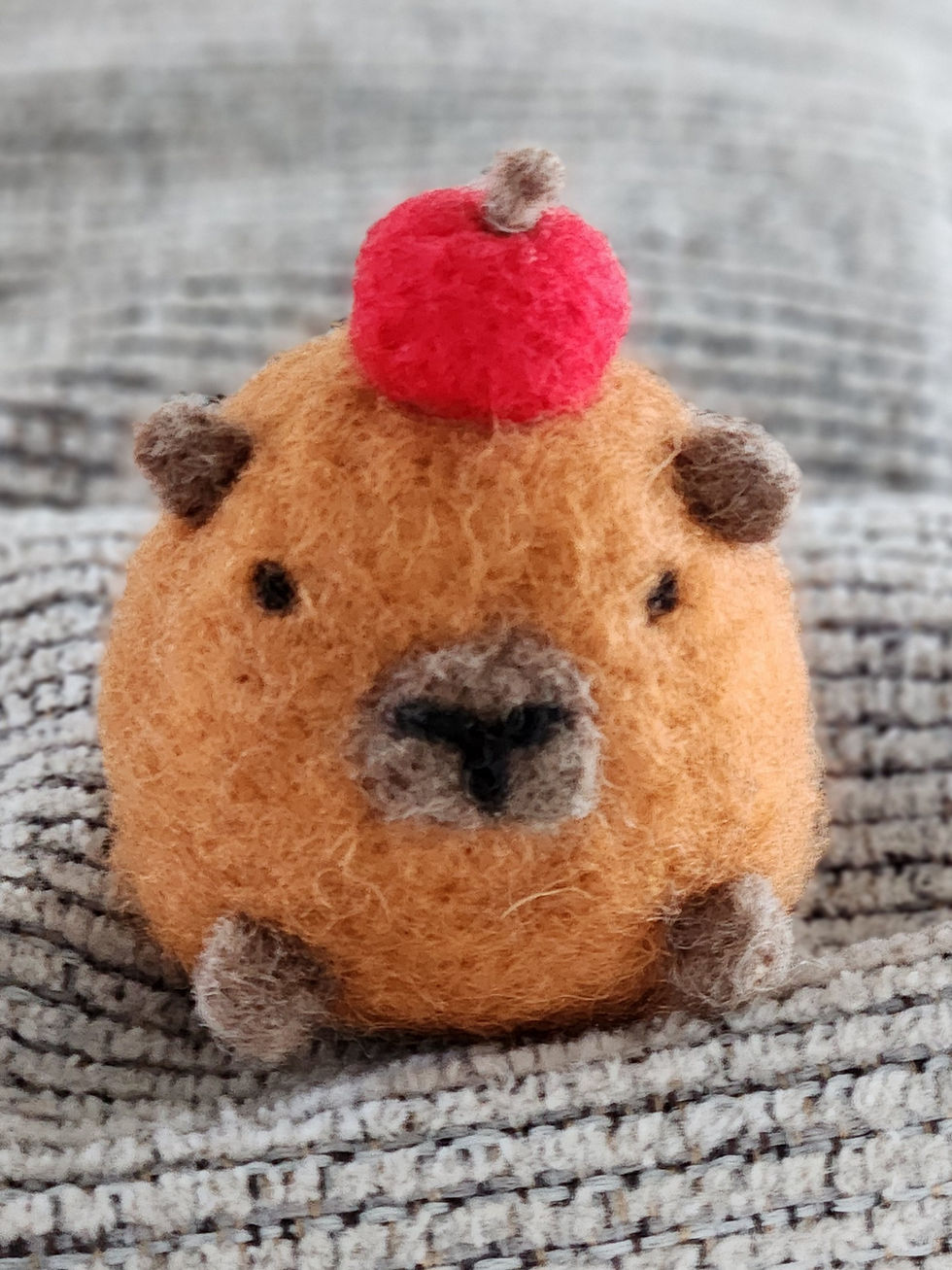 Thumbnail: Cute Little Capybara Needle Felting Kit
