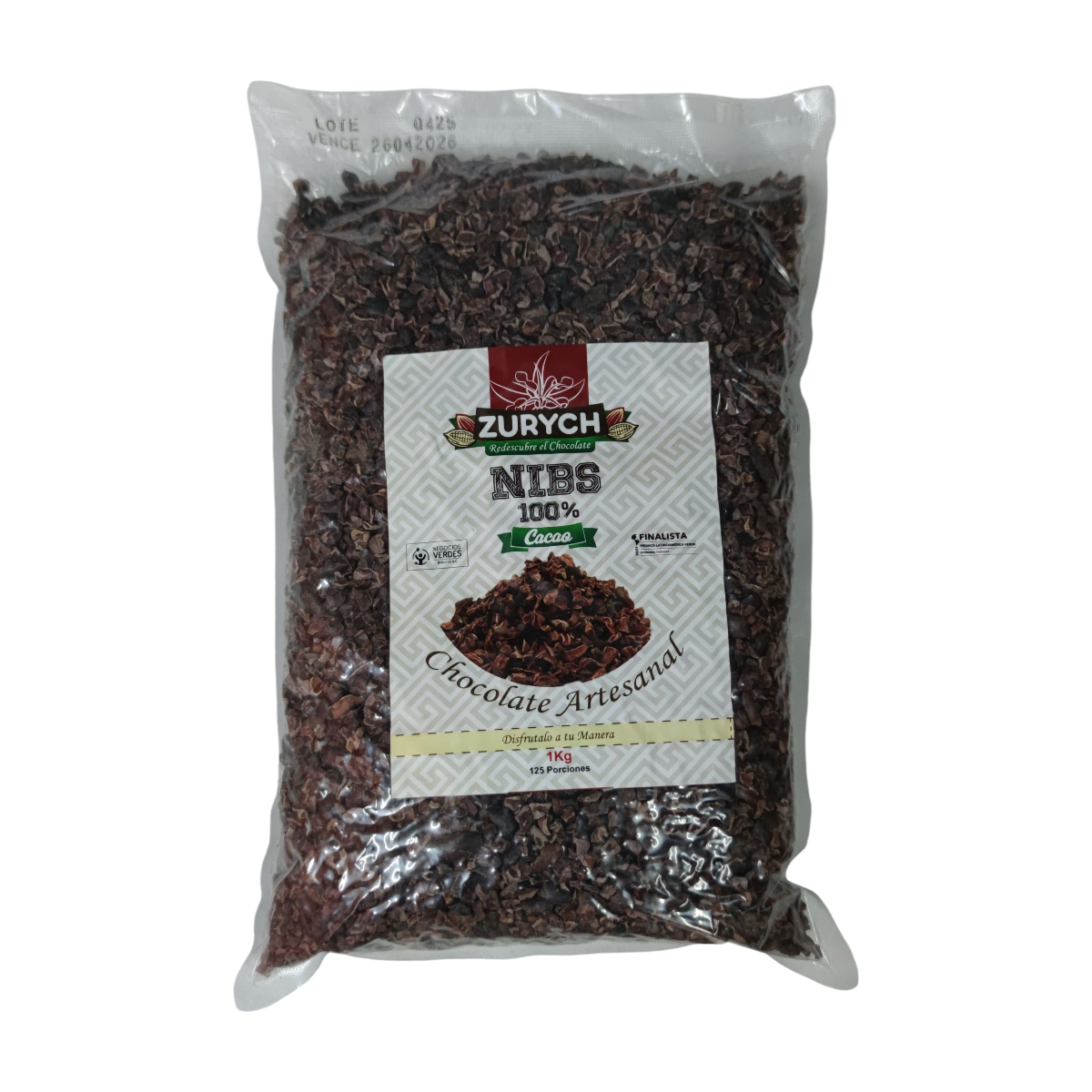 Nibs de cacao 100% Natural 1Kg