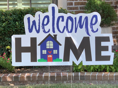 LARGE WELCOME HOME