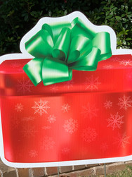 RED SNOWFLAKE GIFT BOX