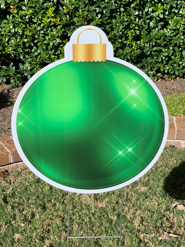 GREEN TWINKLE ORNAMENT