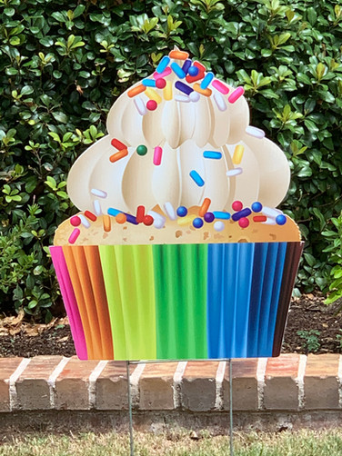 Rainbow Cupcake