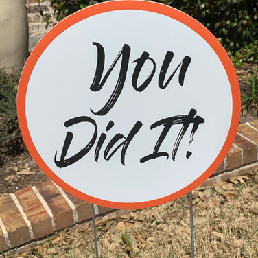 You Did It! - Orange