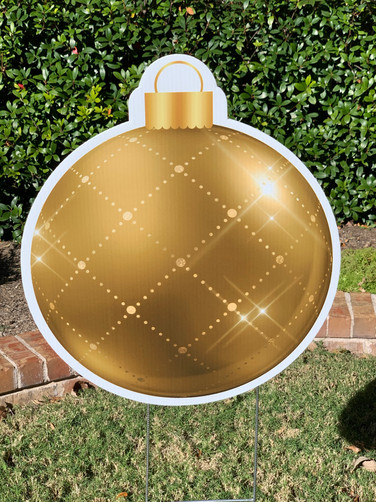 GOLD TWINKLE ORNAMENT