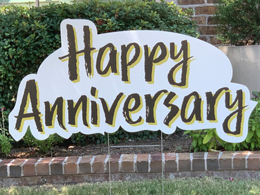 LARGE HAPPY ANNIVERSARY 1