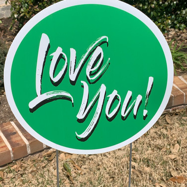 Love you - Green