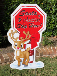 SANTA STOP HERE