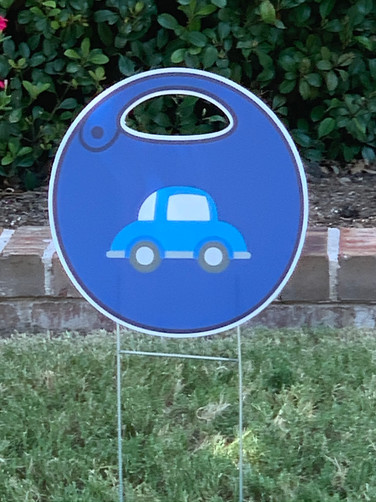 BLUE BIB