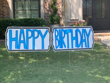 LARGE HAPPY BIRTHDAY 1