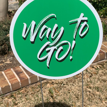 Way to Go! - Green