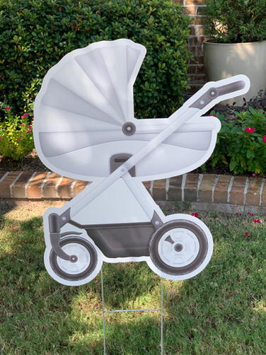 SILVER STROLLER
