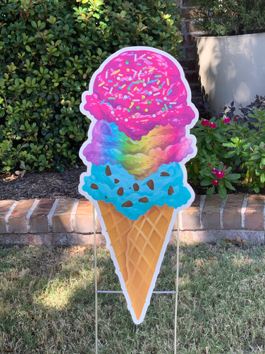 NEON ICE CREAM TRIO