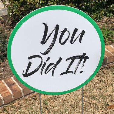 You Did It! - Green