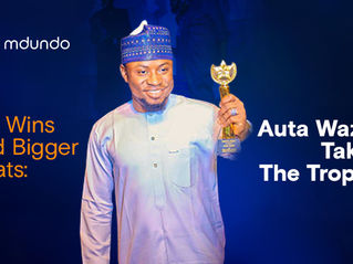 Big Wins And Bigger Beats: Auta Waziri Takes The Trophy
