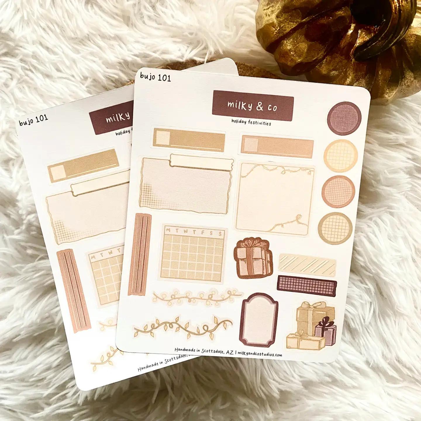 Holiday Festivities Sticker Sheet