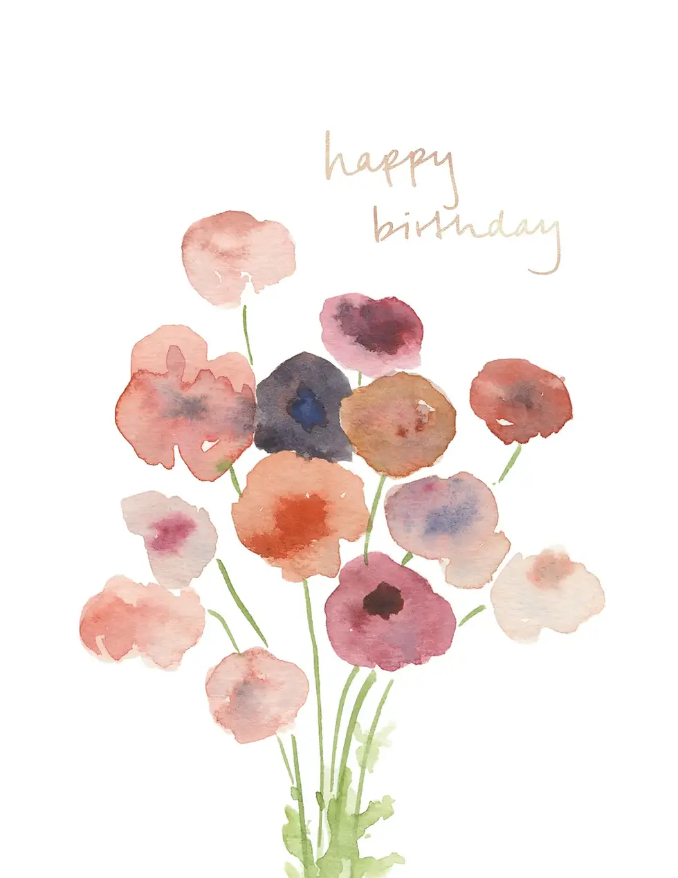 Thumbnail: Poppies Birthday Card by Gotamago